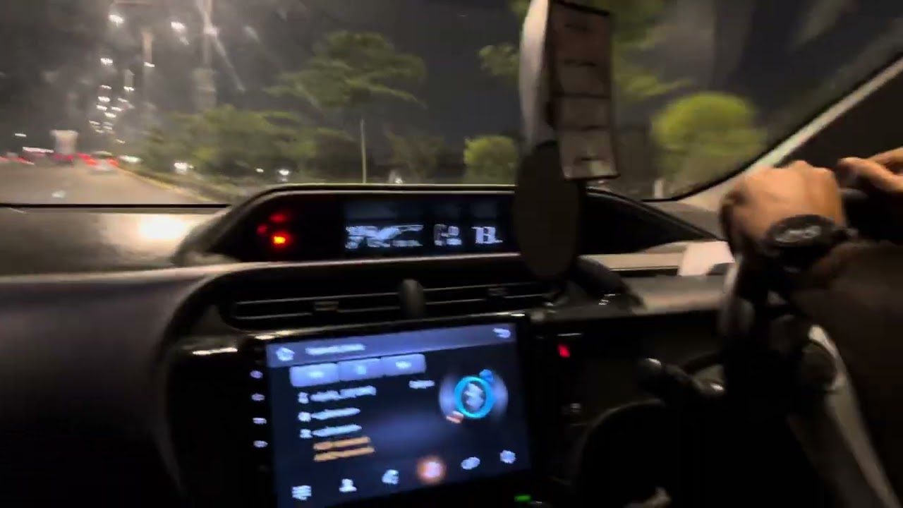 awesome night drive vibes subscribe 