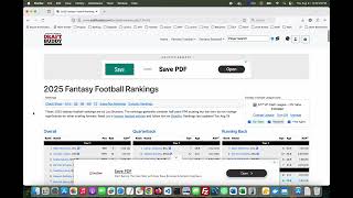 FFPC - Draft Buddy Fantasy Football League Sync Demo