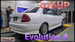 Evo 4 680hp e85 tune and drag prep