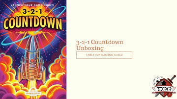 3-2-1 Countdown Board Game Unboxing