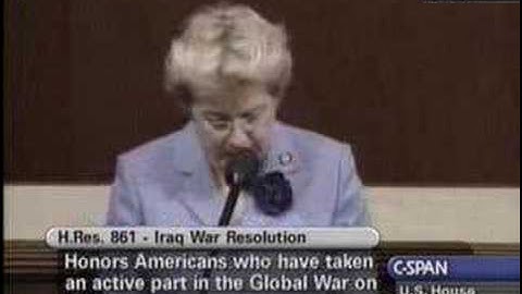 Rep. Kaptur - No plan, No solution, No Way Forward