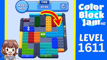 Color Block Jam Level 654 (1611) Solution Walkthrough