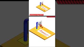 Solidworks basketball animation 🤩 #shorts #short