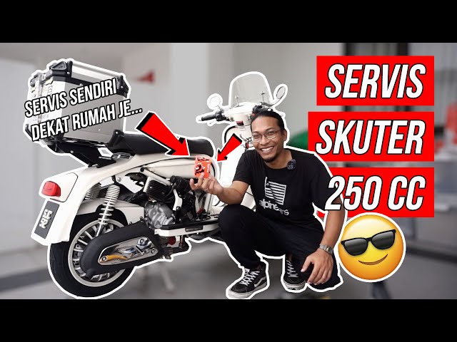 BEZA PAKAI SEMI SYNTHETIC VS FULL SYNTHETIC | SERVIS SENDIRI ROYAL ALLOY GP250S class=