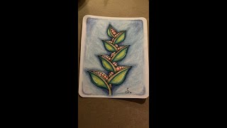Zentangle how to tangle foundabout, how to draw this amazing tangle