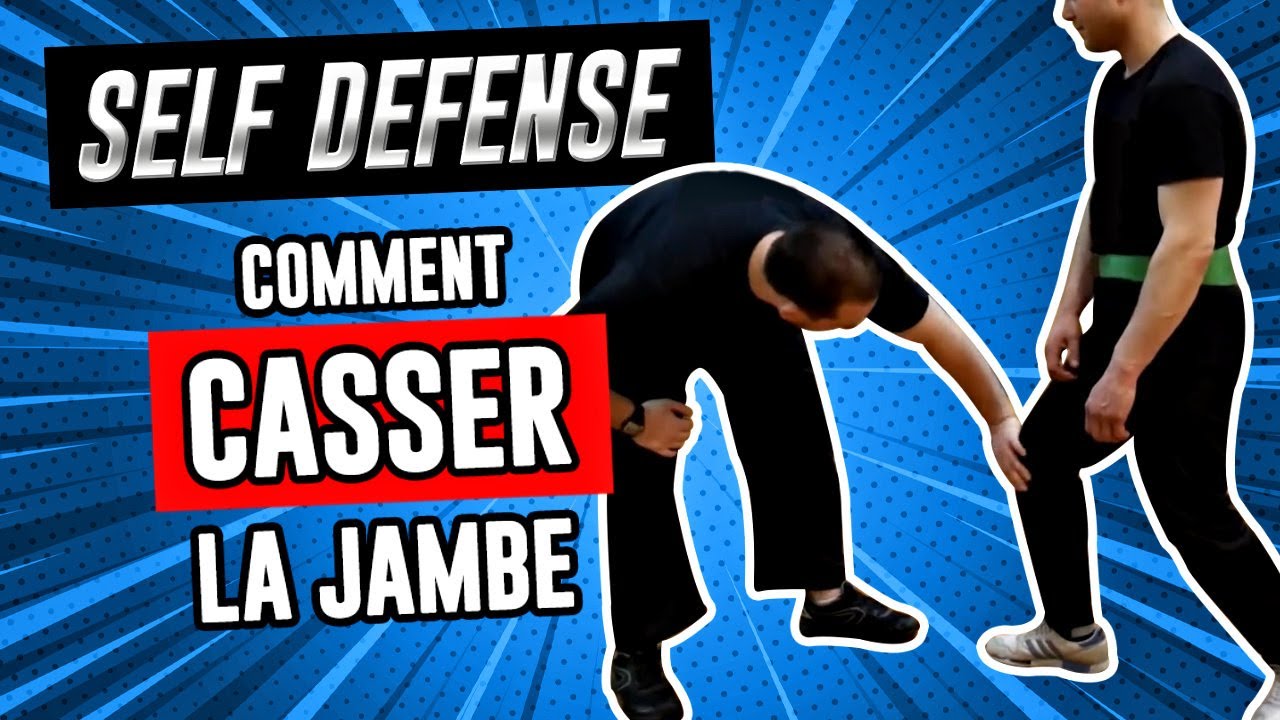 Comment casser la jambe de votre agresseur en combat de rue (Self defense)
