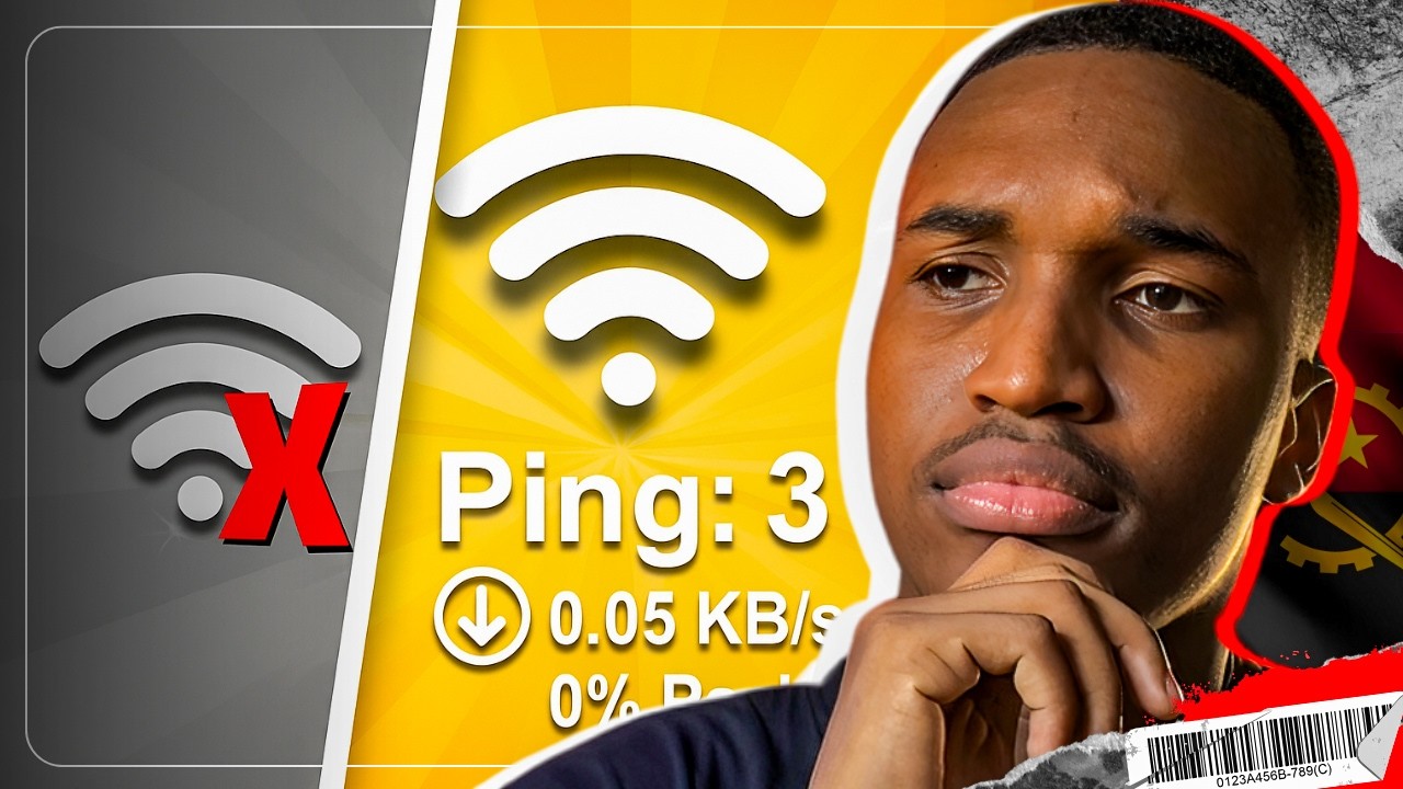POR QUE o PING em ANGOLA é ALTO?