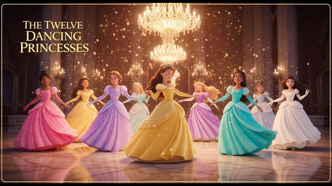 Двенадцать танцующих принцесс — Сказки на английском языке | Сказки на ночь | Сказки, день 1 из 365