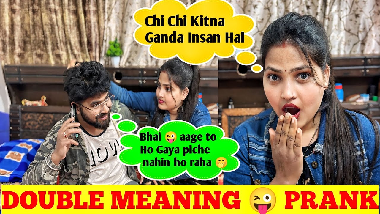 Aage To Chala Gaya Piche Ja Nahi Raha Double Meaning Prank Prank On aage-to-chala-gaya-piche-ja-nahi-raha-double-meaning-prank-prank-on