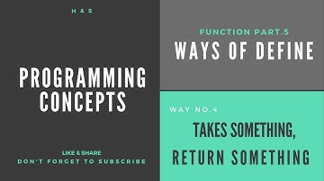 Function In C Programming Part 5