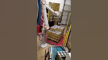 Palletizing #fairino #machine #roboticsolutions#fairino #palletizing