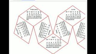 Calendar on Dodecahedron