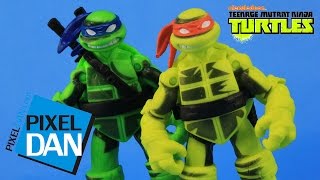 Shadow Ninja Color Change Leo & Mikey Teenage Mutant Ninja Turtles Figures Video Review