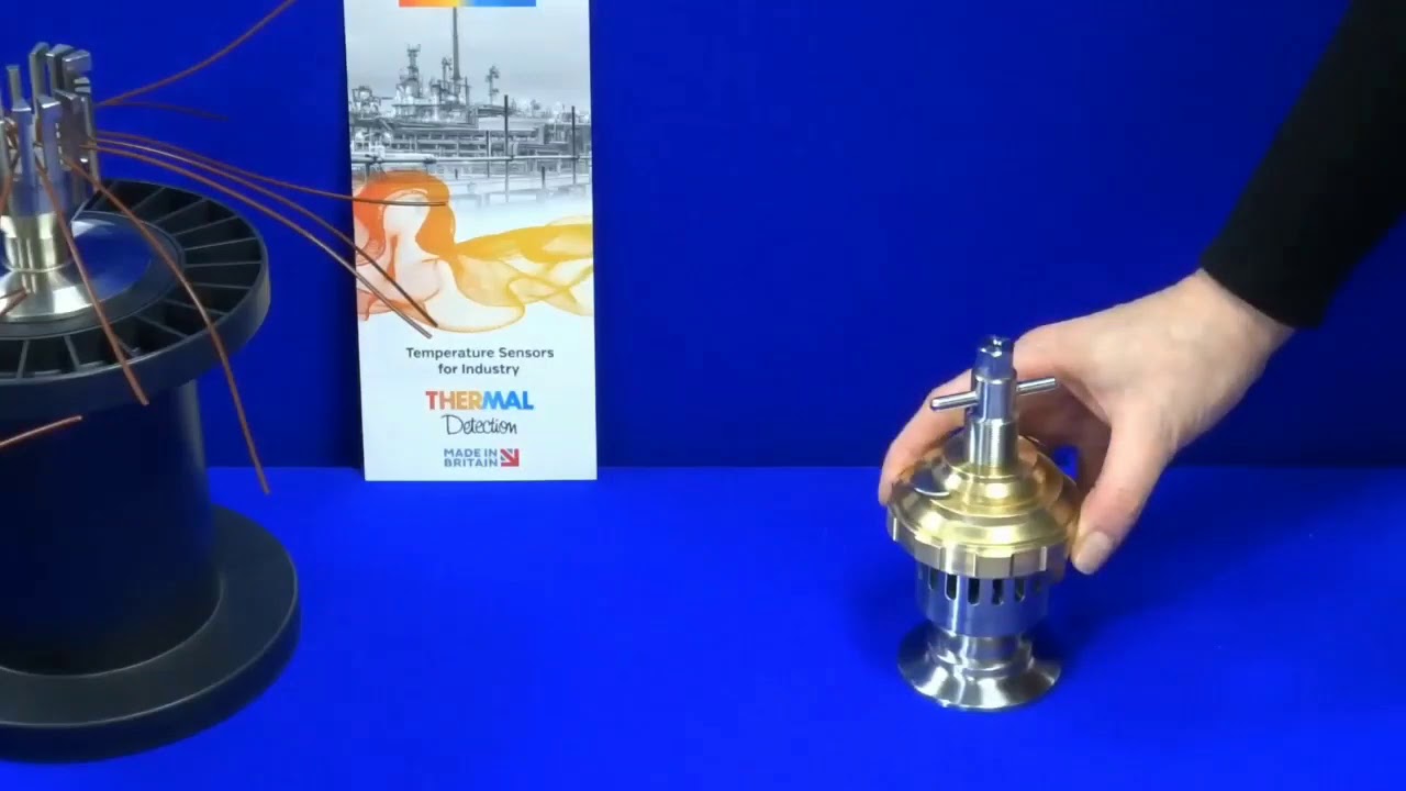 How to use thermocouple entry gland (Validation port)