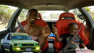 Picking Up My Little Son From School In The Motorsportja 2Zz-Ge Toyota Corolla