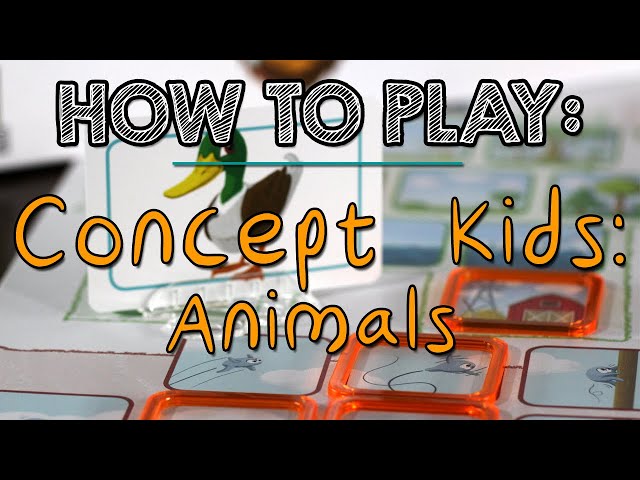 Concept Kids: Animals — game overview at SPIEL '18 