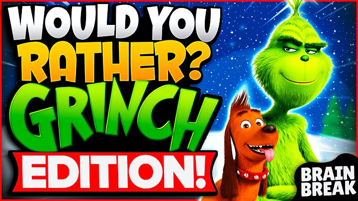 The Grinch Would You Rather? Workout 🎄 Winter Brain Break 🎄 Games For Kids 🎄 Just Dance 🎄 GoNoodle