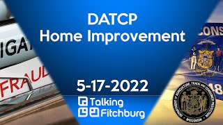 DATCP Home Improvement scams 5-17-2022