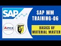 SAP MM MATERIAL MASTER | BASICS OF MATERIAL MASTER CREATION
