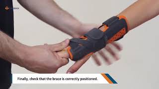 Видеоинструкция - лучезапястные ортезы Orliman (Manutec® Fix Bilateral Wrist Support)
