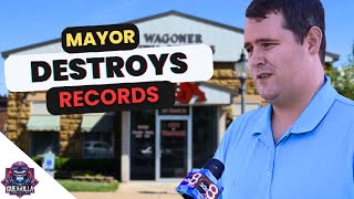 Mayor Destroys Records - We Seek Criminal Charges!
