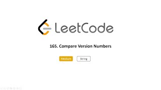 LeetCode165. Compare Version Numbers | 比较版本号