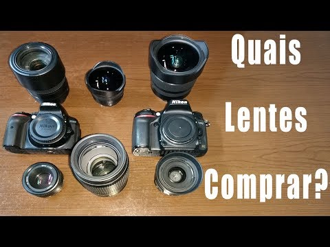 Vídeo: Quais lentes funcionam com a Nikon d5600?