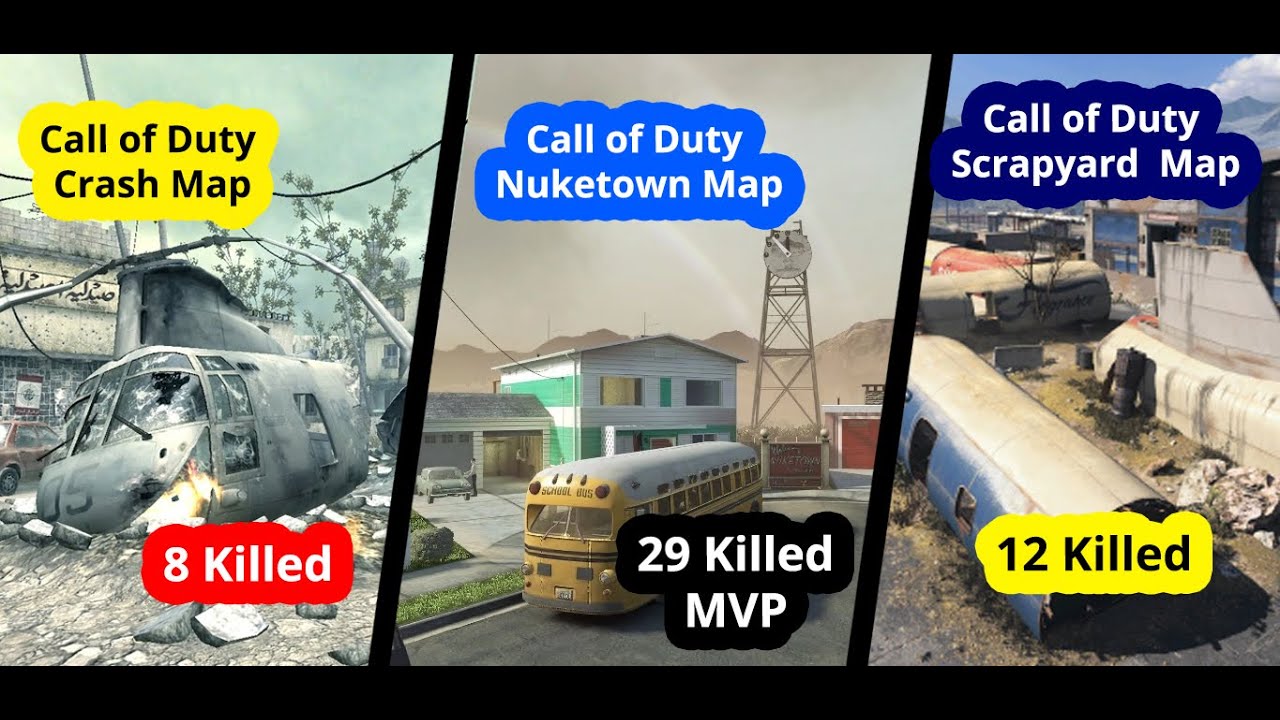 Call of Duty Mobile All Maps Part 2 - YouTube
