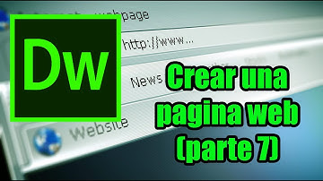 Creando un sitio web con Adobe Dreamweaver CS6 (imagen de sustitución)
