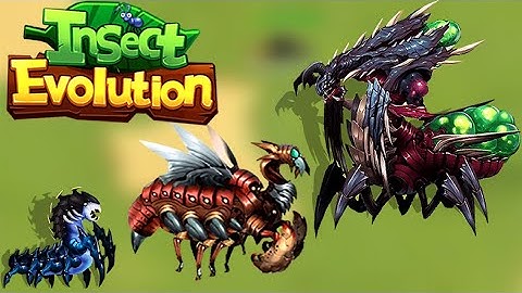 Insect Evolution Full Gameplay Android & IOS ( Part 1225 Advanced : Alien )