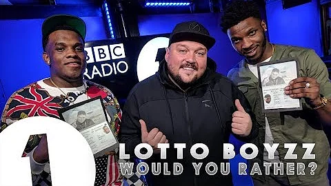 Lotto Boyzz play Would You Rather with Charlie Sloth