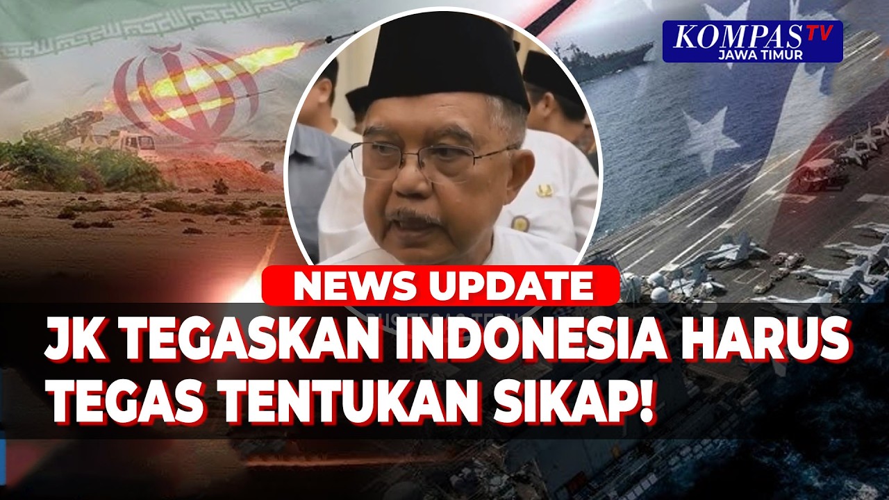 Jusuf Kalla Tegaskan Indonesia Harus Tegas Sikapi Konflik Iran vs AS Israel: Berpihak pada Korban!