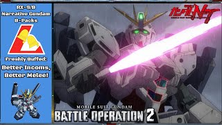 Freshly Buffed: Better Incoms, Better Melee! (GBO2: RX-9\/B Narrative Gundam B-Packs)