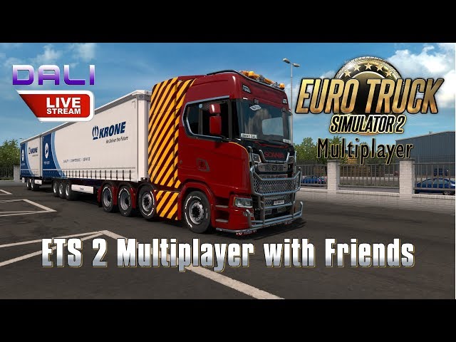 Euro Truck Simulator 2 Multiplayer with friends LIVE 