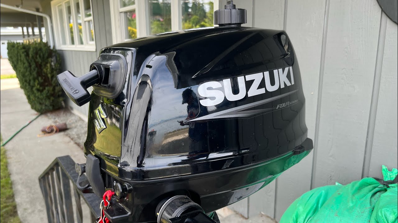 Brand new Suzuki 6hp First water start EVER!