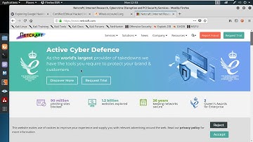 Recon | Reconnaissance Techniques for Web Application | Web Application Penetration Testing