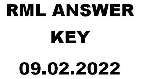 RML ANSWER KEY | RML NURSING OFFICER PAPER | RML FIRST & SECOND SHIFT EXAM |#RMLANSWERKEY #RML_PAPER