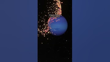 Earth vs. Neptune at 25 km/s 😨🌍 #spacesim