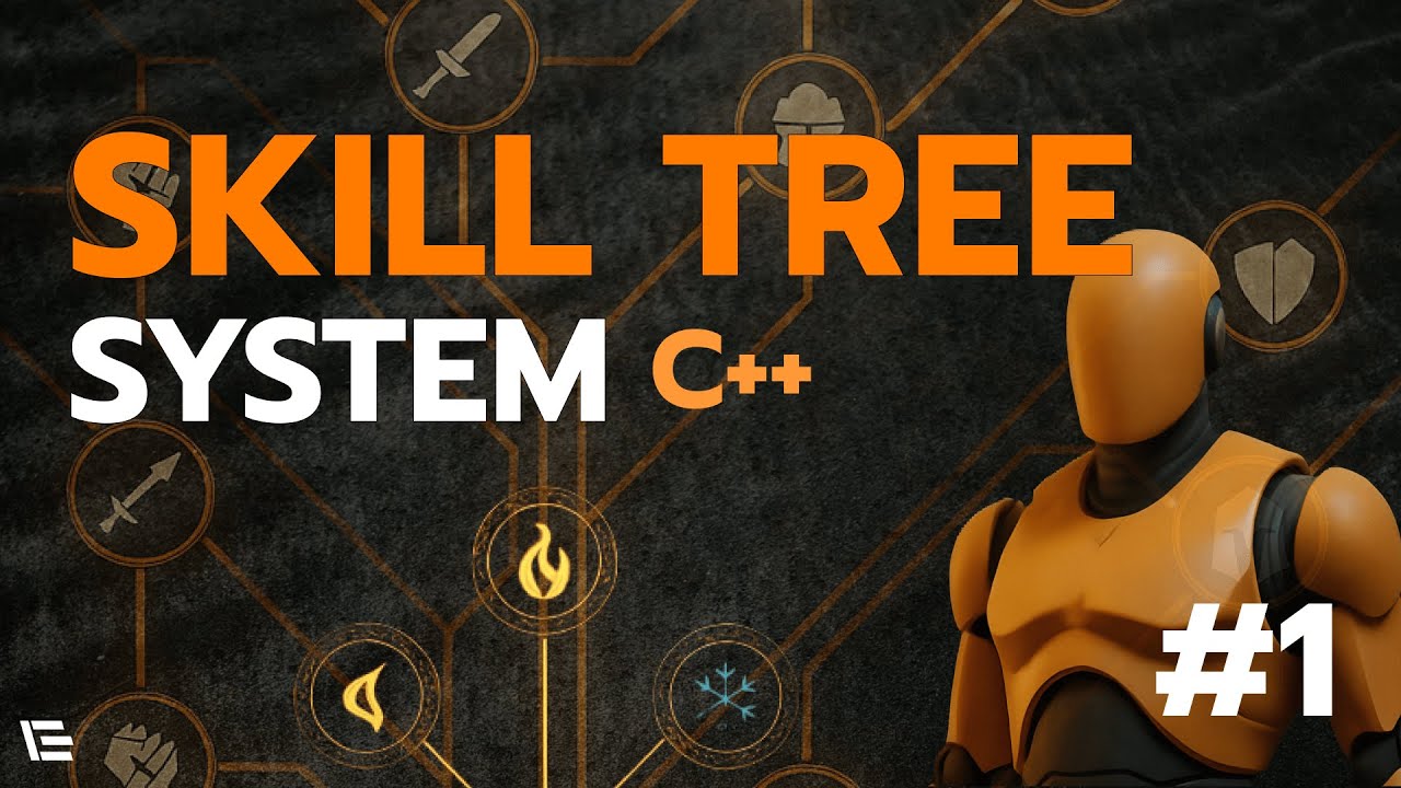 How To Make SKILL TREE in C++ | PART 1 | Unreal Engine 5