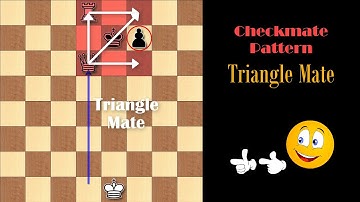Checkmate Pattern YOU MUST KNOW: Triangle Mate