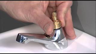 Basin Bath Sink Pillar Tap - Ceramic Disc Flow Valve Maintenance And Replacement