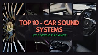 I Ranked The Best Car Sound Systems - Which One Deserves The Top Spot?