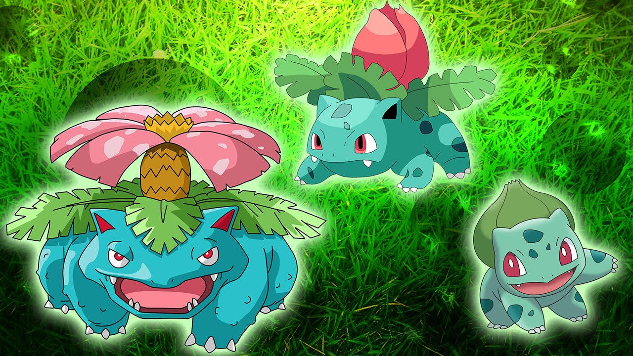 Бульбазавр покемон картинки