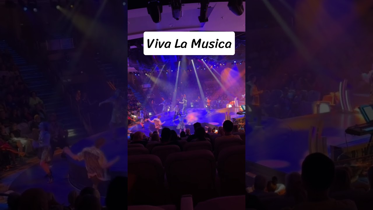 Viva La Musica on Star Princess #entertainment #show #starprincess #princesscruiseship #shorts