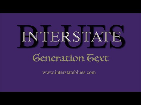 Interstate Blues "Generation Text" auf YouTube ansehen Interstate Blues "Generation Text" auf YouTube ansehen