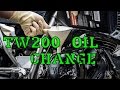 how to change oil on a YAMAHA TW200