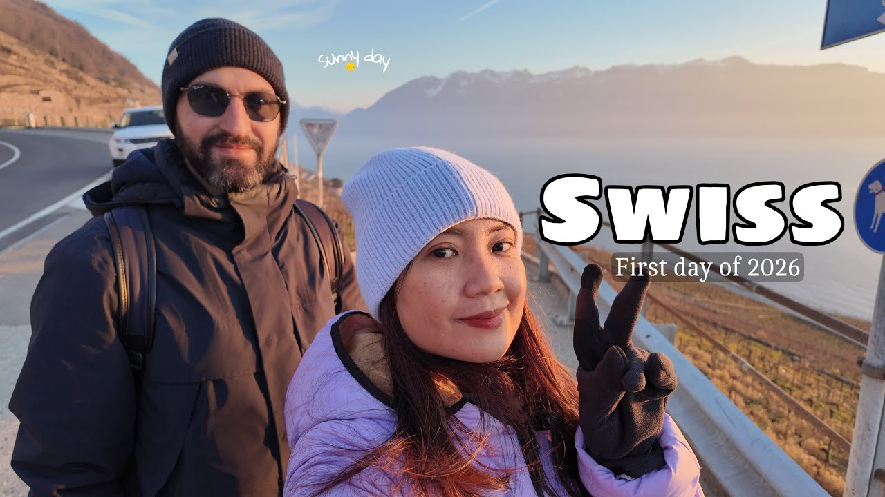 1 January 2026 Di Swiss 🇨🇭semua orang menikmati cuaca indah