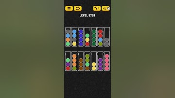 Ball Sort Puzzle Level 5759