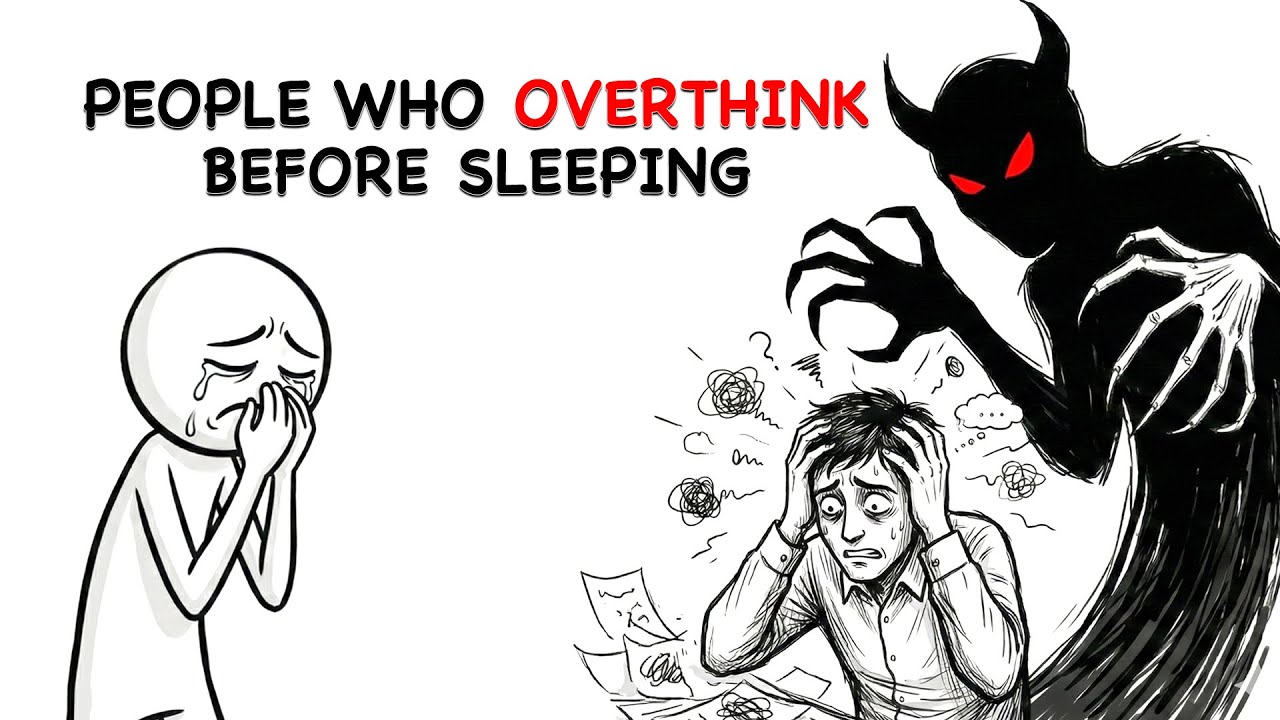 The Psychology of People Who Overthink Before Sleeping