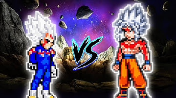 Vegeta Omni God VS Goku Omni God in Jump Force Mugen 😱